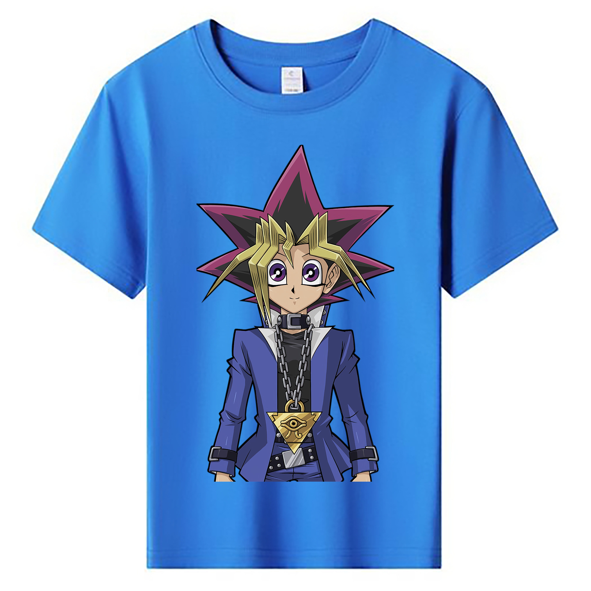 （画像用） 遊☆戯☆王 Yu-Gi-Oh! 綿100％キッズTシャツ（フロントプリント）
